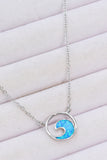 Opal Wave Pendant Necklace - Ajonjolí&Spice33 Bazaar