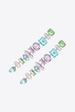 Multicolored Glass Stone Dangle Earrings - Ajonjolí&Spice33 Bazaar