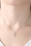 Cross Pendant 925 Sterling Silver Necklace - Ajonjolí&Spice33 Bazaar