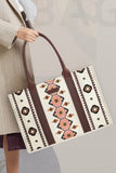 Printed PU Leather Shoulder Bag - Ajonjolí&Spice33 Bazaar