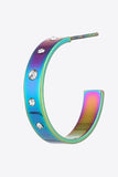 Multicolored C-Hoop Earrings - Ajonjolí&Spice33 Bazaar