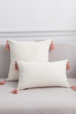4 Picks Geometric Graphic Tassel Pillow Cover - Ajonjolí&Spice33 Bazaar
