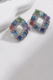 Multicolored Glass Stone Earrings - Ajonjolí&Spice33 Bazaar