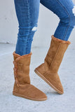 Forever Link Warm Fur Lined Flat Boots - Ajonjolí&Spice33 Bazaar