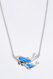 Opal Dolphin Chain-Link Necklace - Ajonjolí&Spice33 Bazaar