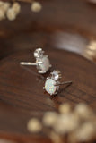 4-Prong Opal Stud Earrings - Ajonjolí&Spice33 Bazaar