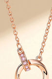 Zircon Decor 999 Sterling Silver Necklace - Ajonjolí&Spice33 Bazaar