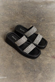Qupid Bright Mind Platform Wedge Rhinestone Sandal - Ajonjolí&Spice33 Bazaar