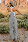 Double Take  V-Neck Sleeveless Jumpsuit with Pocket - Ajonjolí&Spice33 Bazaar