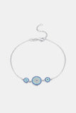925 Sterling Silver Artificial Turquoise Bracelet - Ajonjolí&Spice33 Bazaar