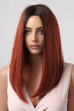 13*2" Full-Machine Wigs Synthetic Mid-Length Straight 27" - Ajonjolí&Spice33 Bazaar
