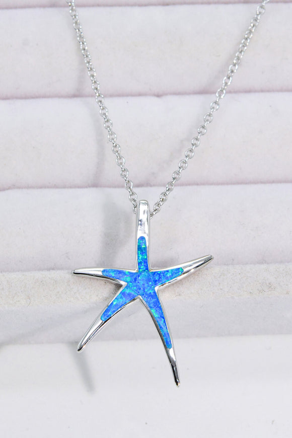 Opal Starfish Pendant Necklace - Ajonjolí&Spice33 Bazaar