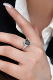 Agate 925 Sterling Silver Halo Ring - Ajonjolí&Spice33 Bazaar