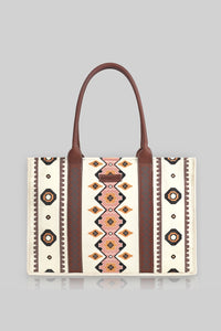 Printed PU Leather Shoulder Bag - Ajonjolí&Spice33 Bazaar