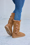 Forever Link Warm Fur Lined Flat Boots - Ajonjolí&Spice33 Bazaar