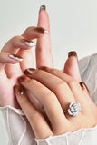 3.4 Carat Moissanite Flower Shape Ring - Ajonjolí&Spice33 Bazaar