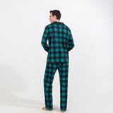 Men Plaid Shirt and Pants Set - Ajonjolí&Spice33 Bazaar