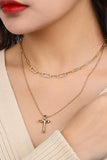 Cross Pendant 925 Sterling Silver Necklace - Ajonjolí&Spice33 Bazaar