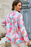 Multicolored Long Sleeve Collared Shirt - Ajonjolí&Spice33 Bazaar