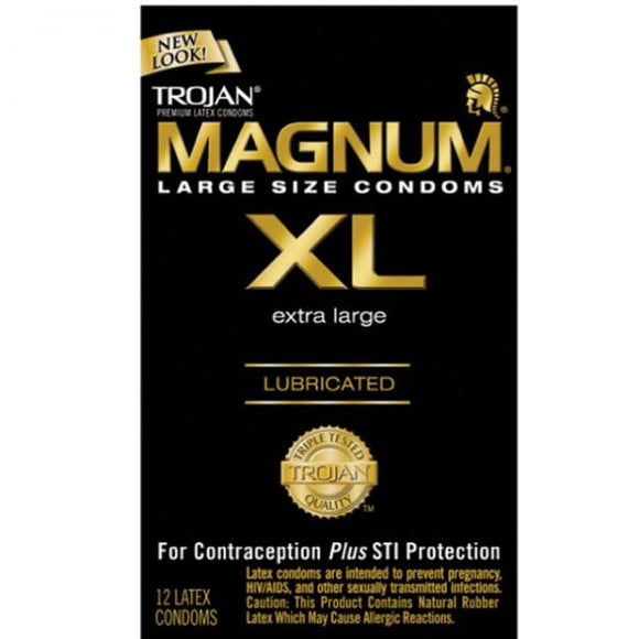 Trojan Magnum Xl Lubricated Condoms - Ajonjolí&Spice33 Bazaar