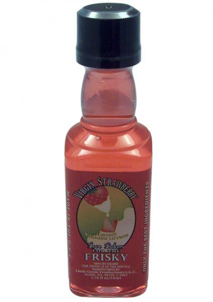 Love Lickers Flavored Warming Oil - Virgin Strawberry 1.76 Ounce - Ajonjolí&Spice33 Bazaar