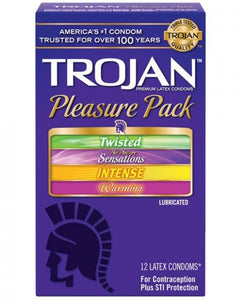 Trojan Condom Pleasure Pack 12 Pack - Ajonjolí&Spice33 Bazaar