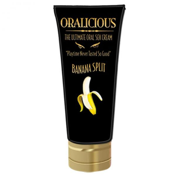 Oralicious Ultimate Oral Sex Cream 2oz Banana Split - Ajonjolí&Spice33 Bazaar