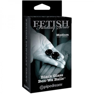 Fetish Fantasy Ltd. Ed. Medium Black Glass Ben-wa Balls - Ajonjolí&Spice33 Bazaar
