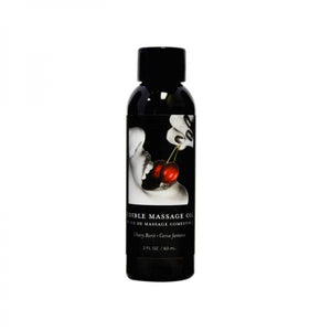 Earthly Body Edible Massage Oil Cherry 2oz - Ajonjolí&Spice33 Bazaar