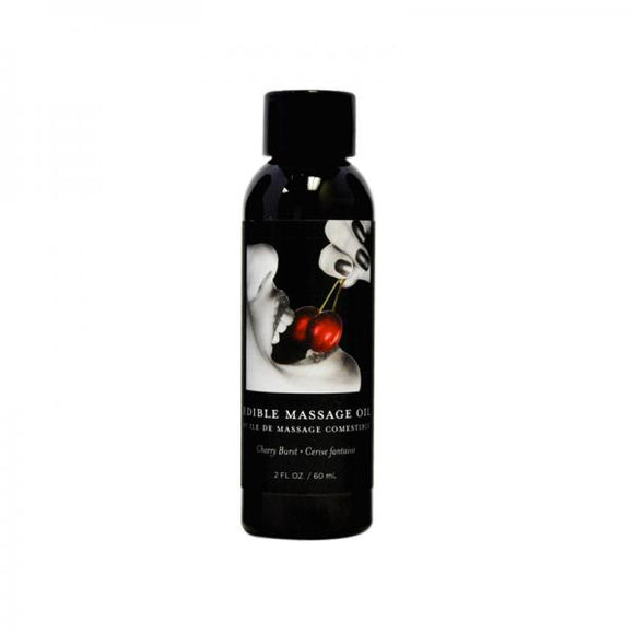 Earthly Body Edible Massage Oil Cherry 2oz - Ajonjolí&Spice33 Bazaar