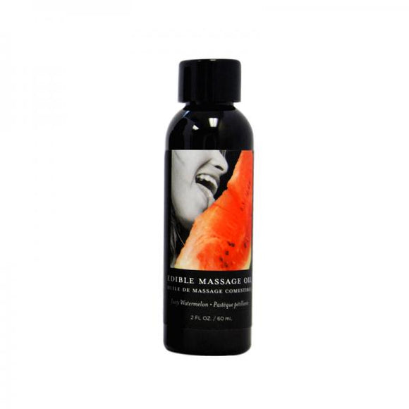 Earthly Body Edible Massage Oil Watermelon 2oz - Ajonjolí&Spice33 Bazaar