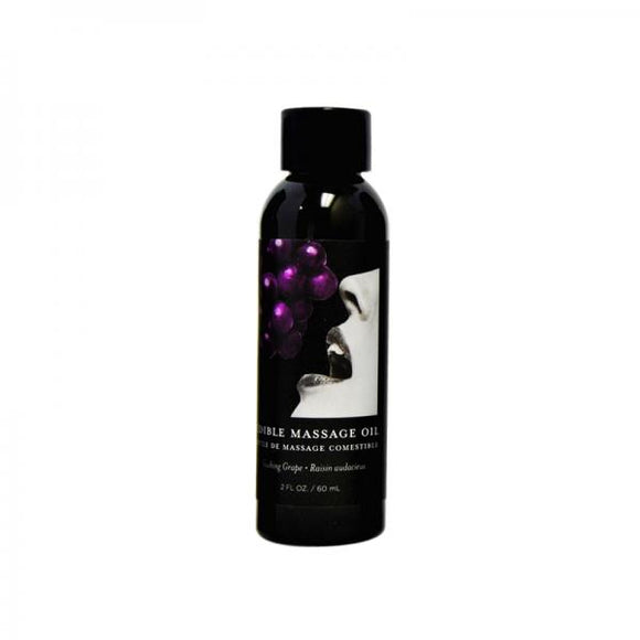 Earthly Body Edible Massage Oil Grape 2oz - Ajonjolí&Spice33 Bazaar