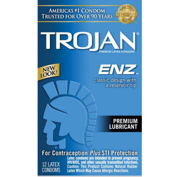 Trojan-enz Lubricated Condoms - Ajonjolí&Spice33 Bazaar