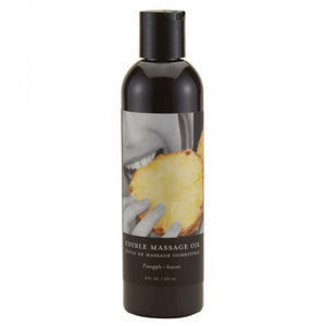 Earthly Body Edible Massage Oil Pineapple 8oz - Ajonjolí&Spice33 Bazaar
