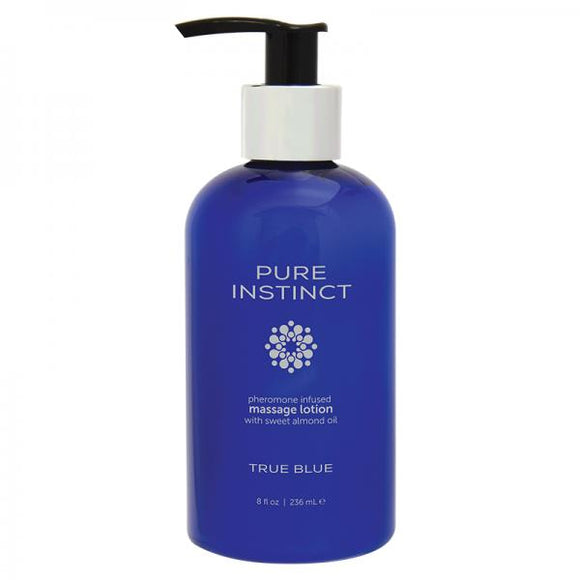 Pure Instinct Pheromone Massage Lotion True Blue 8oz - Ajonjolí&Spice33 Bazaar