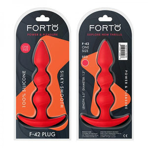 Forto F-42: Spiral Beads Red - Ajonjolí&Spice33 Bazaar