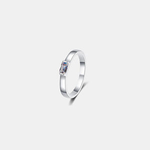 Moissanite 925 Sterling Silver Ring - Ajonjolí&Spice33 Bazaar