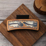PU Leather Acrylic Claw Clip - Ajonjolí&Spice33 Bazaar