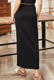 Slit Maxi Skirt - Ajonjolí&Spice33 Bazaar