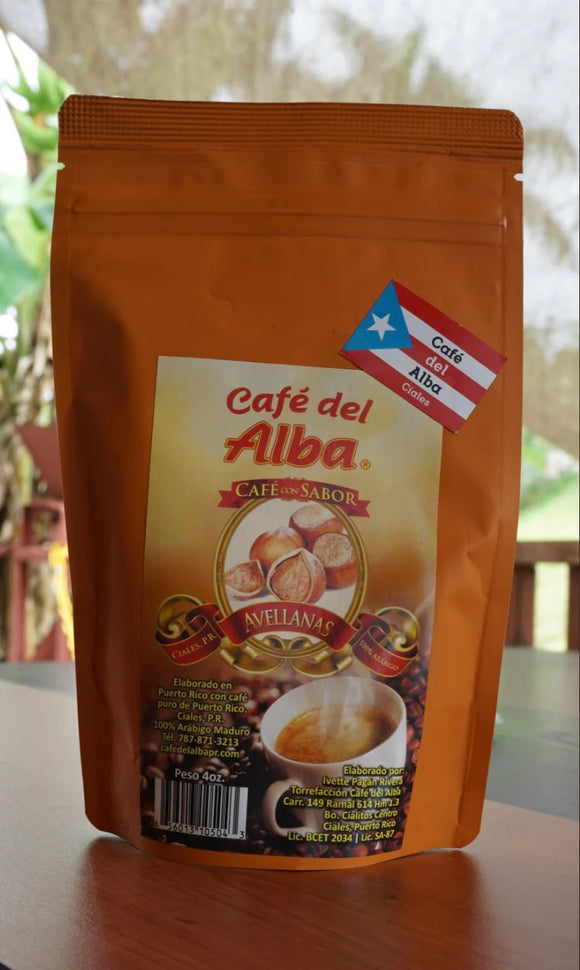 Coffee-Café del Alba Hazelnut Flavor - Ajonjolí&Spice33 Bazaar