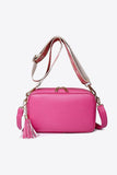 PU Leather Tassel Crossbody Bag - Ajonjolí&Spice33 Bazaar