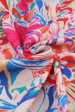 Floral Round Neck Butterfly Sleeve Blouse - Ajonjolí&Spice33 Bazaar