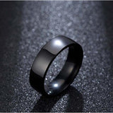 Titanium Steel Plain Ring - Ajonjolí&Spice33 Bazaar
