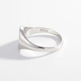 925 Sterling Silver Signet Ring - Ajonjolí&Spice33 Bazaar
