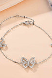 Moissanite Butterfly Shape Bracelet - Ajonjolí&Spice33 Bazaar