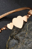Heart Stainless Steel Bracelet - Ajonjolí&Spice33 Bazaar