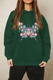 Simply Love Full Size Floral Butterfly Graphic Hoodie - Ajonjolí&Spice33 Bazaar