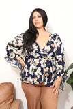 Sew In Love  Full Size Angel Sleeve Top with Wrap Tie Body - Ajonjolí&Spice33 Bazaar