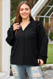Plus Size Button-Up Shirt - Ajonjolí&Spice33 Bazaar