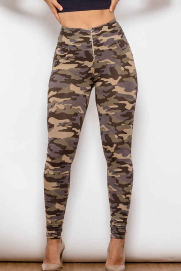 Camouflage Print Jeans - Ajonjolí&Spice33 Bazaar